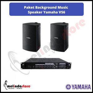 Paket Background Music Indoor Outdoor Speaker Yamaha | 2 Speaker